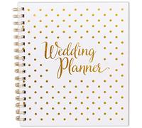 Planificateur de mariage, carnet de planification de mariage et agenda organiseur, cadeau de fiançailles, calendrier avec compte à rebours, version anglaise