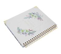 Planificateur de Mariage en Papier, Carnet Élégant et Réutilisable | Liste de Préparation, Budget et Souvenirs, Style Rustique Romantique, pour Mariée et Organisateurs