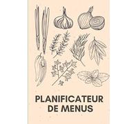 Planificateur de menus: Avec listes des menus et des courses hebdomadaires