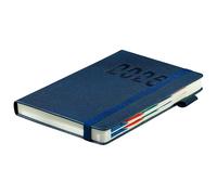 Planificateur de points, carnet de notes, 2026 x 5,71 pouces, format A5, avec couverture à rayures verticales et fermeture à sangle sécurisée, pour étudiants, enseignants, affaires