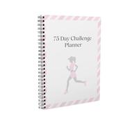 Planificateur de productivité - Planificateur quotidien sans date | Traqueur d'habitudes de 75 jours | Mes Daily Planner fonctionne | Organiseur de programmation multifonctionnel avec reliure à bobine