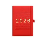 Planificateur de professionnelle 2026, carnet de, notes, taille compacte, systèmes de des tâches, expérience d ' écriture fluide, carnet de notes