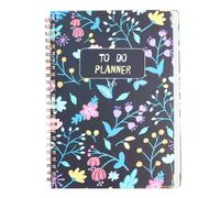 Planificateur de rendez-vous à spirale, carnet de liste de choses à faire | Planificateur quotidien de rendez-vous A5 | Organiseur de liste de contrôle des tâches Cahier planificateur multifonctionnel