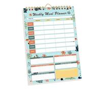 Planificateur De Repas, Disposition Flexible Non Daté, 21,7x14,8 Cm, Planificateur Alimentaire Hebdomadaire, Bloc-notes De La Planification De La Cuisine, Encourage Des Choix Sains, Pour La Famille
