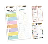 Planificateur de repas hebdomadaire - 52 feuilles de suivi hebdomadaire de repas - Pour une alimentation saine, perte de poids, cuisine, mur de maison, réfrigérateur de cuisine, famille, femmes