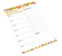 Planificateur de repas - Planificateur de repas quotidien, journal de repas | Organiseur de repas simple, 60 feuilles détachables, guide nutritionnel pour une alimentation saine, perte de poids