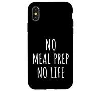 Planificateur de repas pour hommes et femmes Coque pour iPhone X/XS