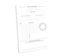 Planificateur de repas quotidien avec 60 feuilles de suivi des repas, carnet de notes de suivi d'entraînement, carnet de notes portable de lecture