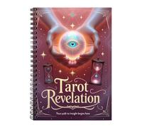 Planificateur de tarot A5 - 50 pages - Journal de travail pour l'étude quotidienne du tarot, appels à l'exercice, notes de réflexion - Outil d'apprentissage de la méditation pour débutants, femmes