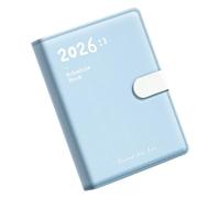 Planificateur de voyage 2026 léger et portable pour les voyages, les aventures hebdomadaires, mensuelles