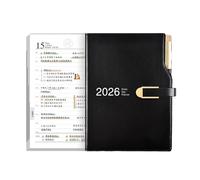 Planificateur de voyage quotidien 2026 compact et léger pour une planification efficace, une écriture fluide, une gestion du temps papier de qualité supérieure, carnet de voyage, carnet de notes