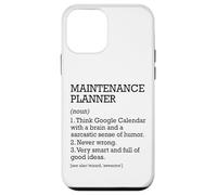 Planificateur d'entretien - Définition de travail personnalisée et amusante Coque pour iPhone 12 mini