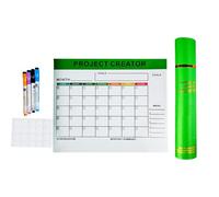 Planificateur effaçable à sec pour réfrigérateur | Organisation effaçable à sec réutilisable, tableau de planification des horaires familiaux - pour l'organisation quotidienne de la famille, la