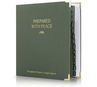 Planificateur esthétique de fin de vie - L'organisateur de planification successorale parfait pour les vœux finaux, les documents importants, les urgences familiales et les funérailles