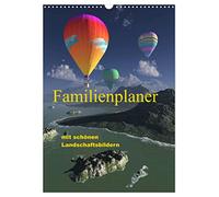 Planificateur familial avec de belles images de paysages, Version française (Calendrier mural 2026 DIN A3 portrait), Calendrier CALVENDO mensuel