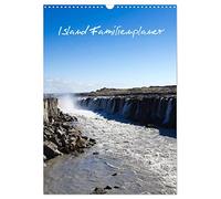 Planificateur familial Islande, Version française (Calendrier mural 2026 DIN A3 portrait), Calendrier CALVENDO mensuel