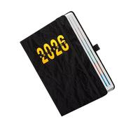 Planificateur hebdomadaire 2026 | Carnet A5 avec couverture imperméable avec onglet - Planificateur annuel 2026 - Pour la maison, l'école, l'université, le bureau, la planification de rendez-vous, les