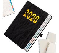 Planificateur hebdomadaire 2026 - Carnet de notes avec onglets pour une écriture fluide - Carnet de notes mensuel 2026 | Pour la maison, l'école, l'université, le bureau, la planification