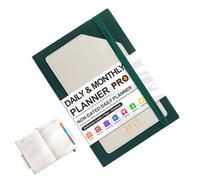 Planificateur journalier 2025 A5 pour la gestion du temps, agenda hebdomadaire de 180 feuilles, planificateur de tâches pour un usage personnel et professionnel, emploi du temps hebdomadaire