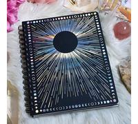 Planificateur lunaire 2025 Many Moons - Planificateur d'astrologie à spirale pour sorcières et magies - Comprend des tartinades de tarot - 17,8 x 22,9 cm