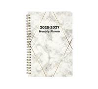 Planificateur mensuel 2025-2027, planificateur de calendrier mensuel | Carnet de planificateur de vie hebdomadaire,Calendrier de planification en avec onglets mensuels