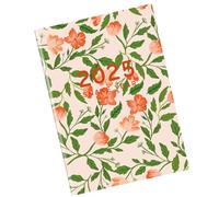 Planificateur mensuel 2025, format lettre 20,3 x 28,9 cm, poudre rouge | Carnet de planification à couverture souple format lettre 20,3 x 28,9 cm pour planification mensuelle, notes