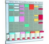 Planificateur mensuel Nobo Argenté Aluminium