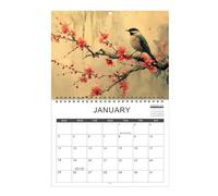 Planificateur mural 2026 - Calendrier mural faune | Planificateur d'animaux et de la nature | Calendrier mensuel 2026 pratique pour la maison ou le bureau, et planificateurs familiaux