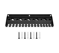 Planificateur mural économe en espace, construction en acier ferme pour chariot, sinon utilisation dans le garage, pince économiseuse d'espace