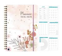 Planificateur Mural Mensuel - Calendrier Mural Mensuel | Dates Notables Fiche D'échéance | Élégant PAD D'organisation Avec Disposition Non Datée, Vue De Grande Grille, Section De Notes Amovibles, Papi