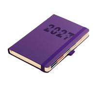 Planificateur quotidien 2027 multifonction avec sections pour planification de voyage, carnet de notes pour une écriture fluide, des organisateurs de tâches