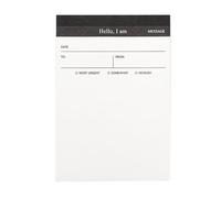 Planificateur quotidien - 50 feuilles - Sans doublure - Carnet de notes pour notes, mémos, planificateurs quotidiens