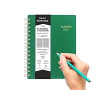 Planificateur quotidien et carnet de notes - Planificateur quotidien au format A5 | Liste de contrôle des tâches - Carnet multifonction pour les horaires quotidiens