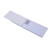 Planificateur quotidien hebdomadaire Notes autocollantes Notes autocollantes Papeterie Fournitures de bureau, bleu créatif et utileTraitement durable