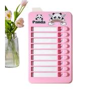 Planificateur quotidien pour | Planning quotidien comme tableau de liste de contrôle - Tableau de planification de routine | Pour la maison, la maternelle, l'école primaire, les filles et la