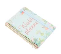 Planificateur Quotidien sans Date, Carnet de Plans, Papier Vert | Notes et Emplois du Temps, Format Pratique à Transporter, Style Simple et Élégant, Rangement Facile