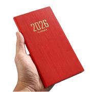 Planificateur simple avec construction robuste et disposition pratique pour une gestion efficace du temps et la prise de notes en anglais