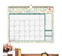 Planificateurs journaliers Calendrier 2025, 2025, calendrier mural, calendrier 18 mois, planificateur annuel 2025, calendrier 2025-2026, mur pour la planification et l'organisation de la
