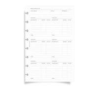 Planification financière, 60 pages (30 recto-verso), suivi budgétaire, paiements récurrents, aperçu mensuel, journal des dépenses hebdomadaires, économies et réflexion, papier épais à disque