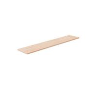 vidaXL Panneau d'étagère Chêne massif 100x20x1,5 cm non traité