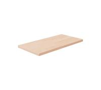 Plank 40x20x1,5 cm onbehandeld massief eikenhout342920