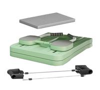 Plank Trainer Planche abdominale - Ensemble de réformateur de pilates sûr | Coudières épaisses à automatique Outil d'entraînement pour intérieur et extérieur