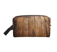 Planks Trousse de toilette de voyage, trousse de maquillage, trousse de maquillage, trousse de toilette à suspendre pour femme et homme, gym quotidien