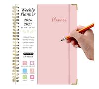 Planner 2026-2027 Monthly Weekly Academic Calendar -english A4 Planner