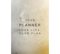 Planner 2026 - Format B5, 100 Pages, 99% black white pages, for woman and girls: A place to plan the year for busy ladies who like the monochrome look