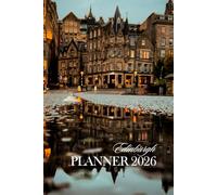 Planner 2026: Monthly and Week to View Sunday Start Edinburgh Waverley Bridge