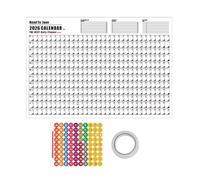 Planner 2026 - Pack de pages de cahier de journal annuel, onglet de mise en page du tracker de routine | Heures d'étude Organisateur académique Espace de travail à domicile Tableau des célébrations