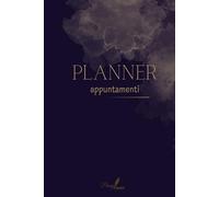 Planner appuntamenti: Agenda appuntamenti settimanale con orari e data personalizzabile, ideale per lavoro, studio e casa.