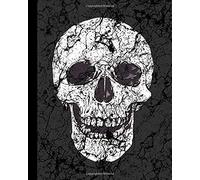 Planner: Best Goal Planner, White Distreesed Skull Design Monthly/Weekly/Daily Organizer For Men. With New Year Resolution List, Shopping Tracker, Books-To-Read List, Budgeting, Motivational Quotes