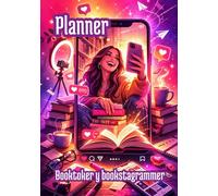 Planner Booktoker y bookstagrammer: Planificador para creador de contenidos literarios en TikTok e Instagram